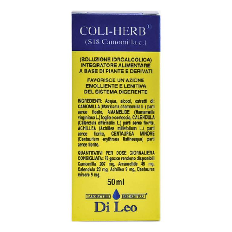 COLI-HERB COMPOSTO S18 CAMOMIL