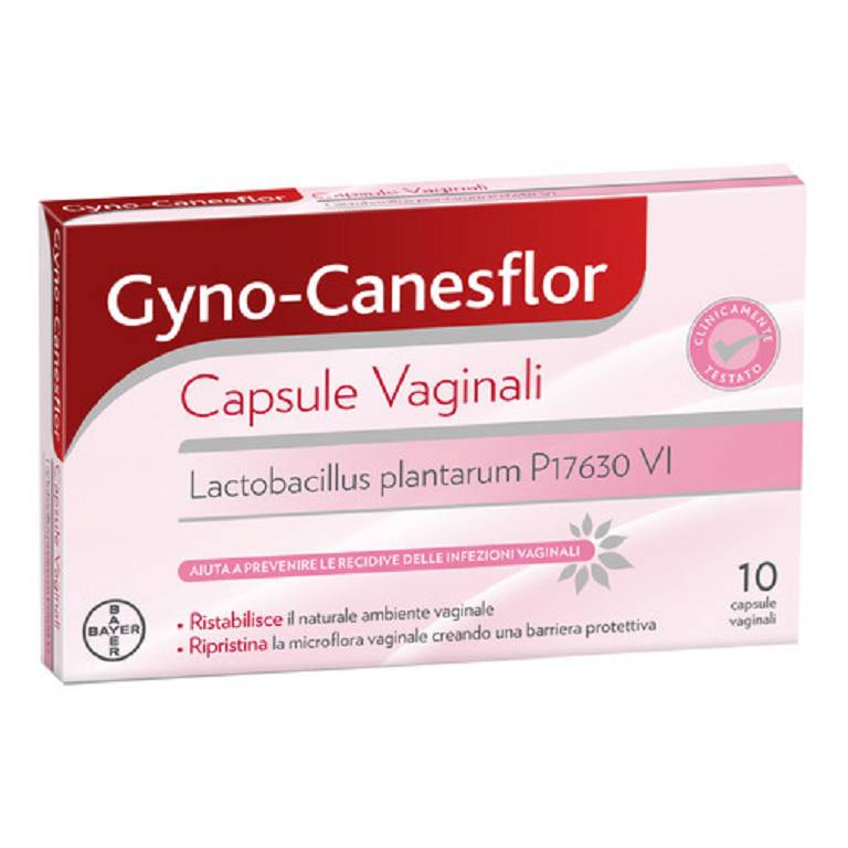 GYNOCANESFLOR 10CPS VAGINALI