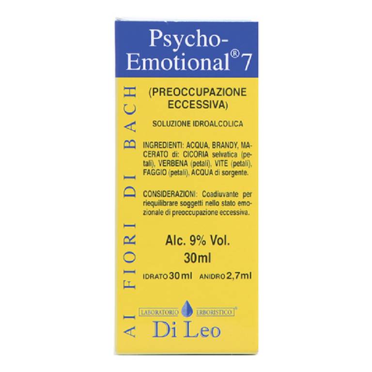 PSYCHO EMOTIONAL 7 PREOCCUPAZI