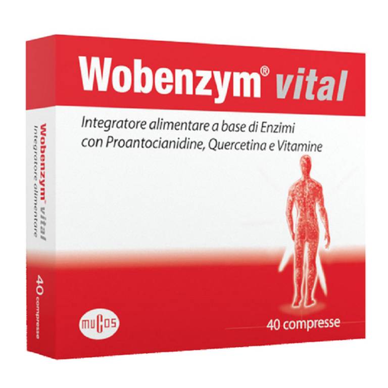 WOBENZYM VITAL 40CPR